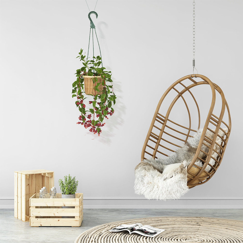 مجموعة من 5 قطع من خطافات التع - مراجعة Spider Plant Hanging وسعره