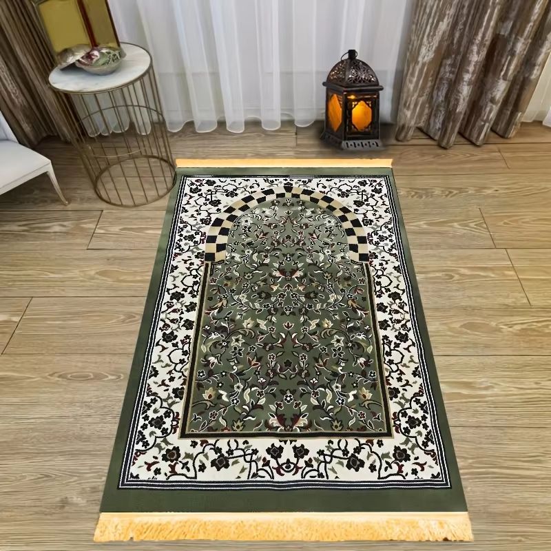 سجادة صلاة إسلامية خضراء بنقوش - مراجعة Maranta Prayer Plant وسعره