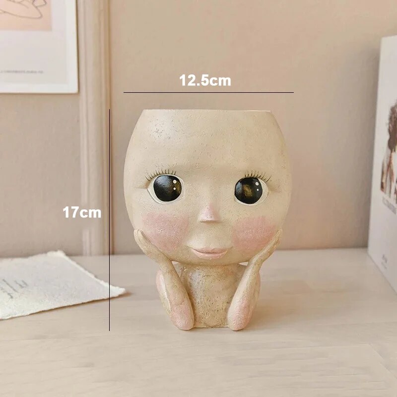زارع زهور رأس الوجه للفتيات، ح - مراجعة Echeveria Succulent وسعره